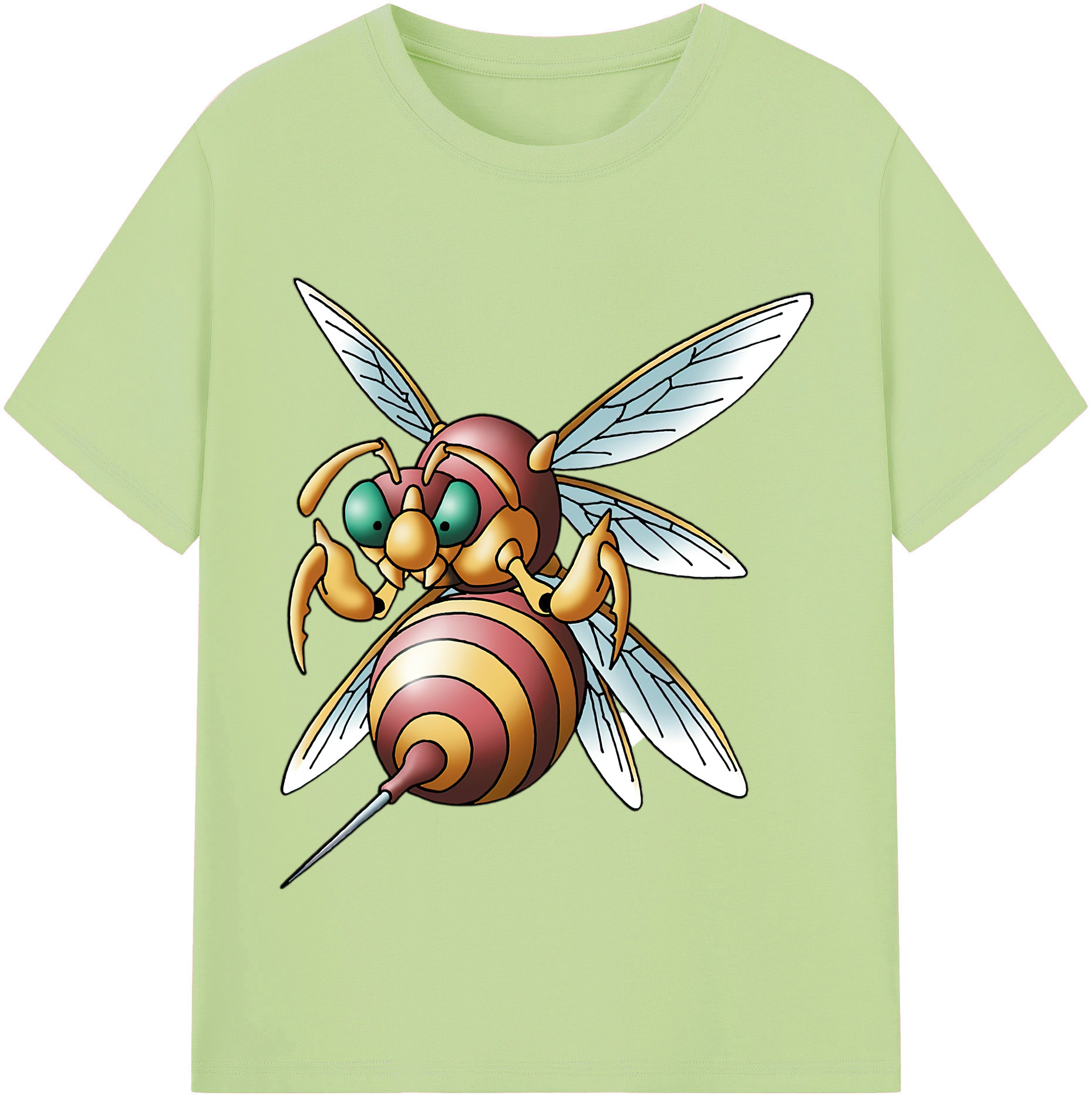 （画像用） ドラゴンクエスト Doragon Kuesuto Dragon Quest 綿100％半袖Tシャツ（フロントプリント）
